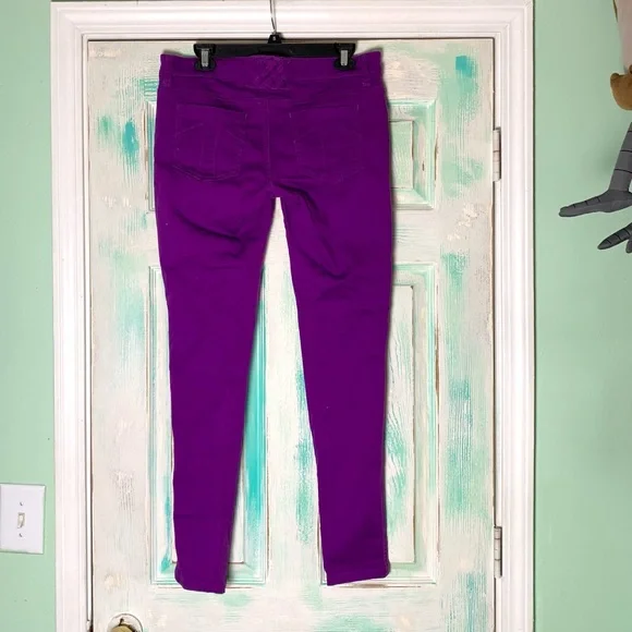 🌵Tripp NYC Purple Denim Skinny Jeans Size 13🌵 - Picture 4 of 6